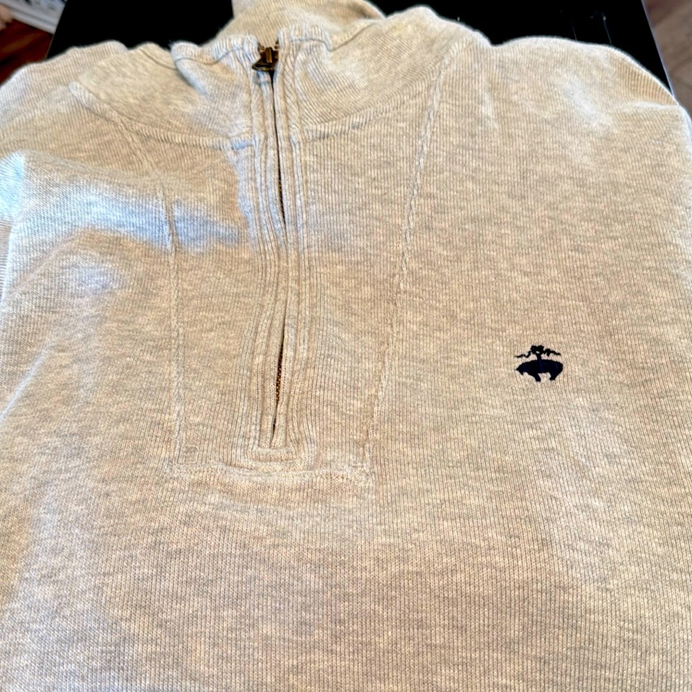 Brooks Brother Zip Up Sweater